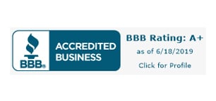 BBB Accredited Business | BBB Rating: A+ as of 6/18/2019 | Click for Profile